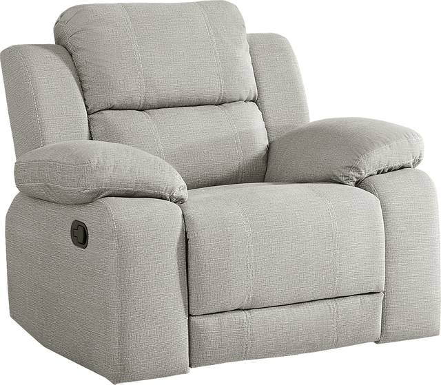 Palmer Point Gray Glider Recliner - Thumbnail - Image 2