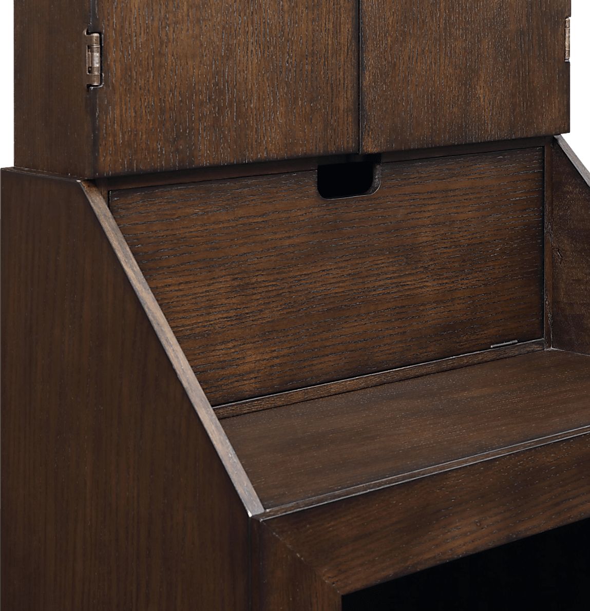 Palmeston Brown Dartboard Cabinet