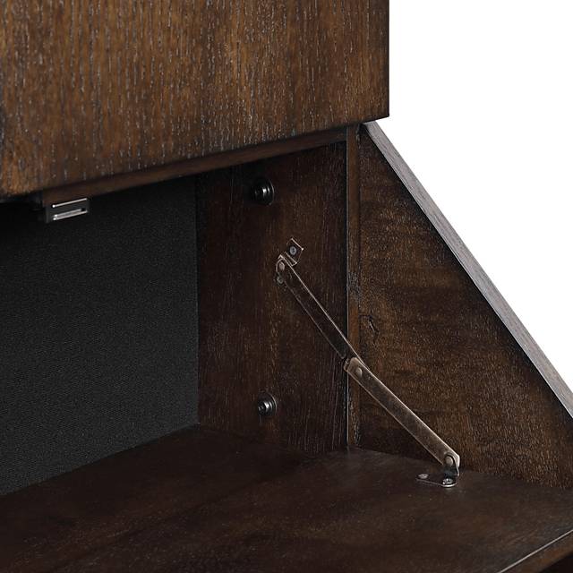 Palmeston Brown Dartboard Cabinet - Thumbnail - Image 3