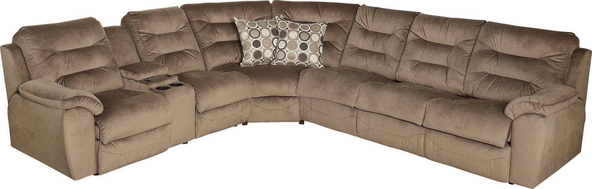 Palmetto 3 Pc Sleeper Sectional - Image 1