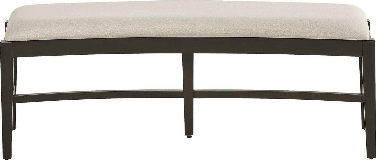 Palmetto Grove Espresso Dark Wood Brown Bench Rooms to Go