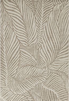 Palmetto Tan 7'10 x10' Indoor/Outdoor Rug