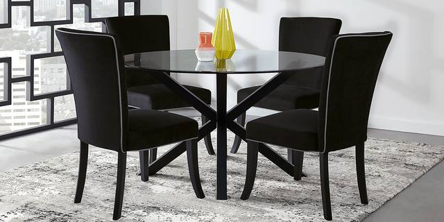 Palmetto Way Black Dining Table - Thumbnail - Image 2