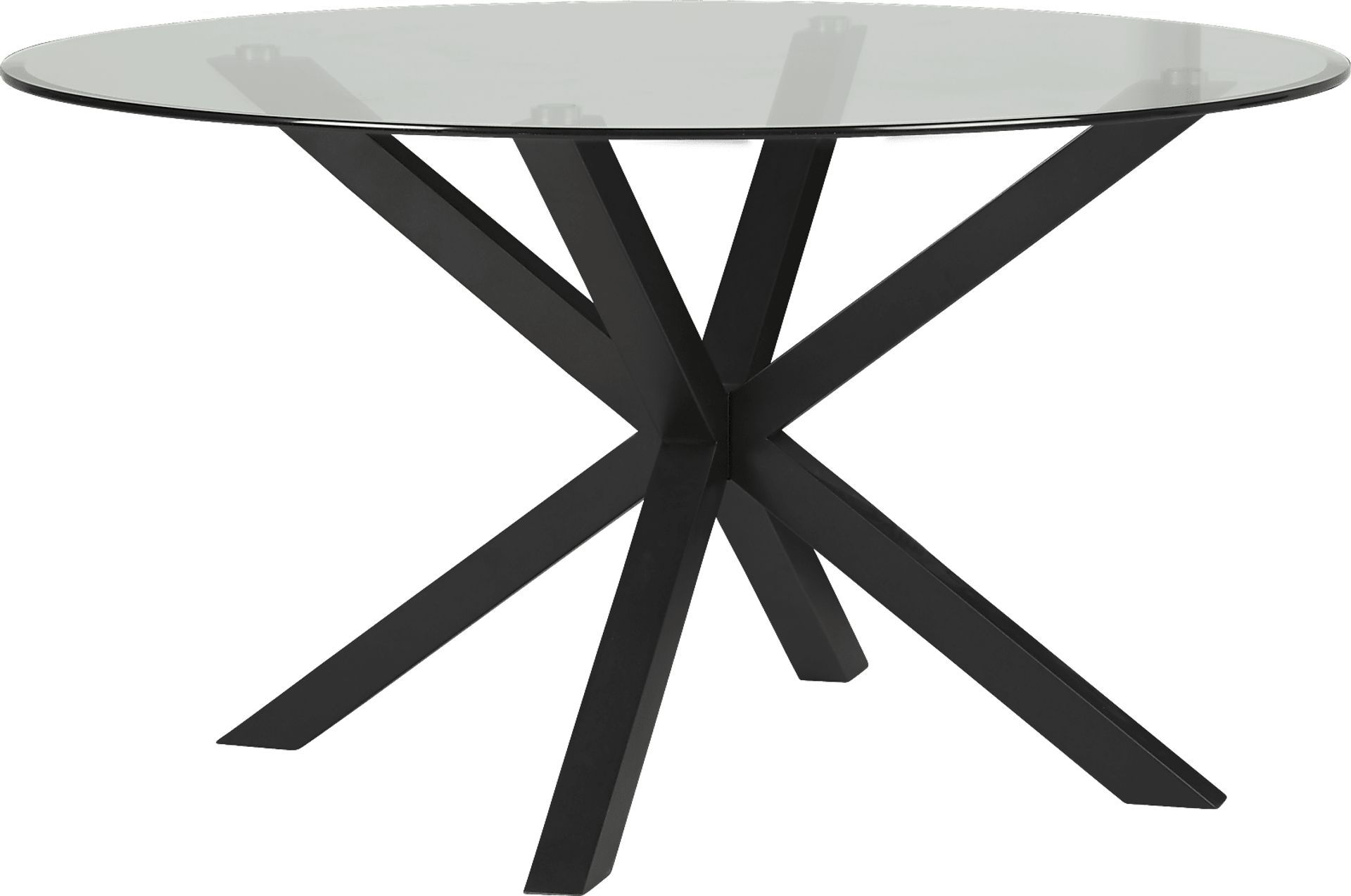 Palmetto Way Black 5 Pc Dining Set with Gray Chairs - Image 2