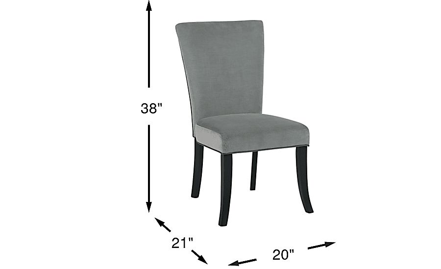 Palmetto Way Gray Side Chair Rooms To Go