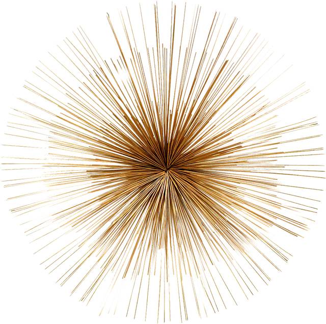 Palmoli Gold Wall Decor - Thumbnail - Image 1