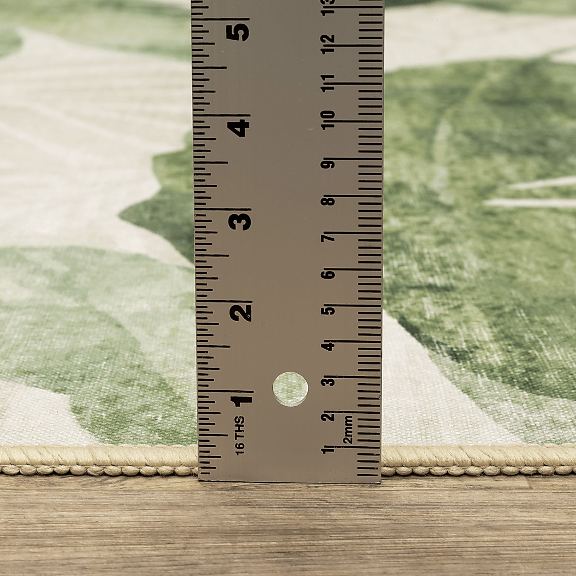 Palmradio Green 5' x 7' Rug - Image 8