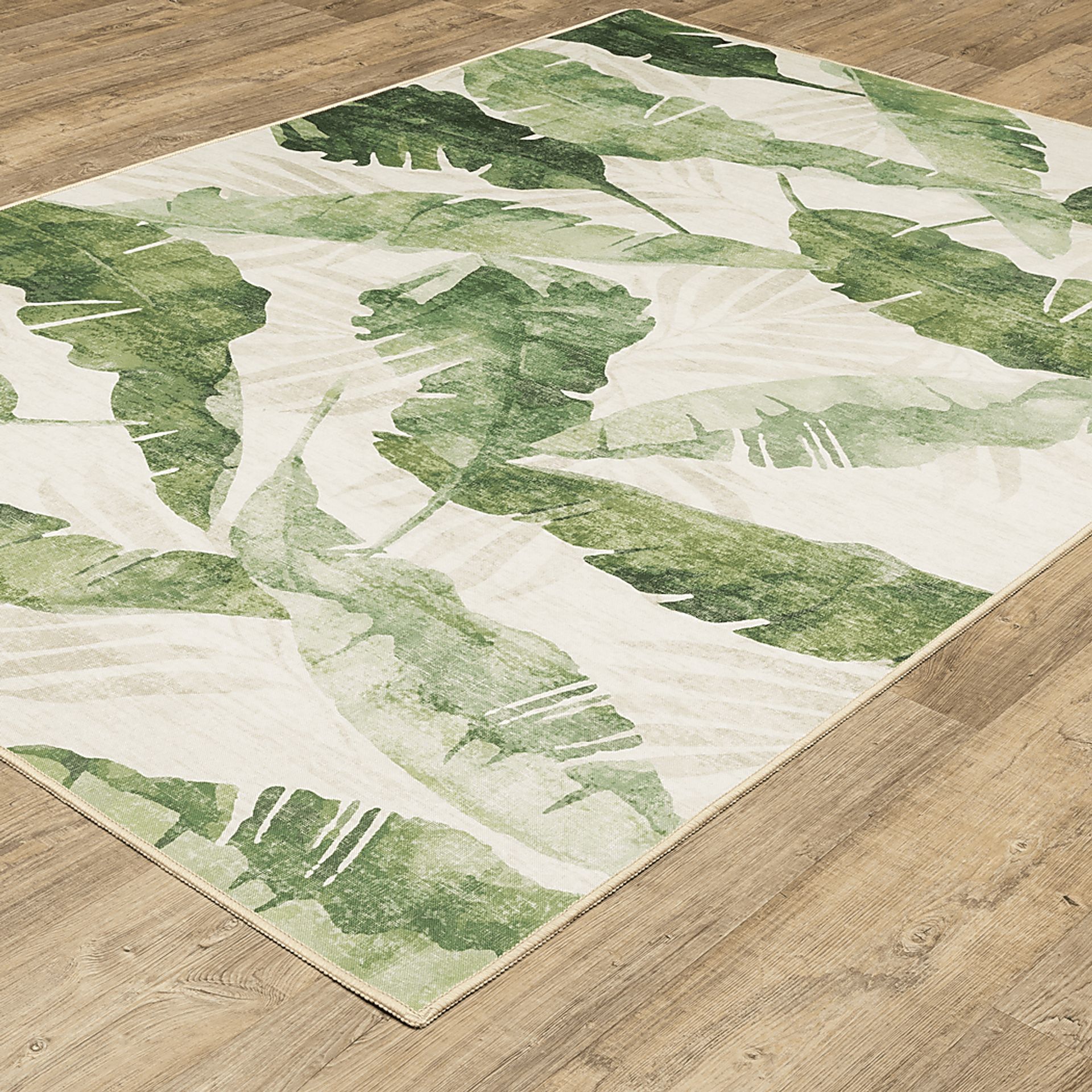 Palmradio Green 7'6 x 10' Rug - Image 2