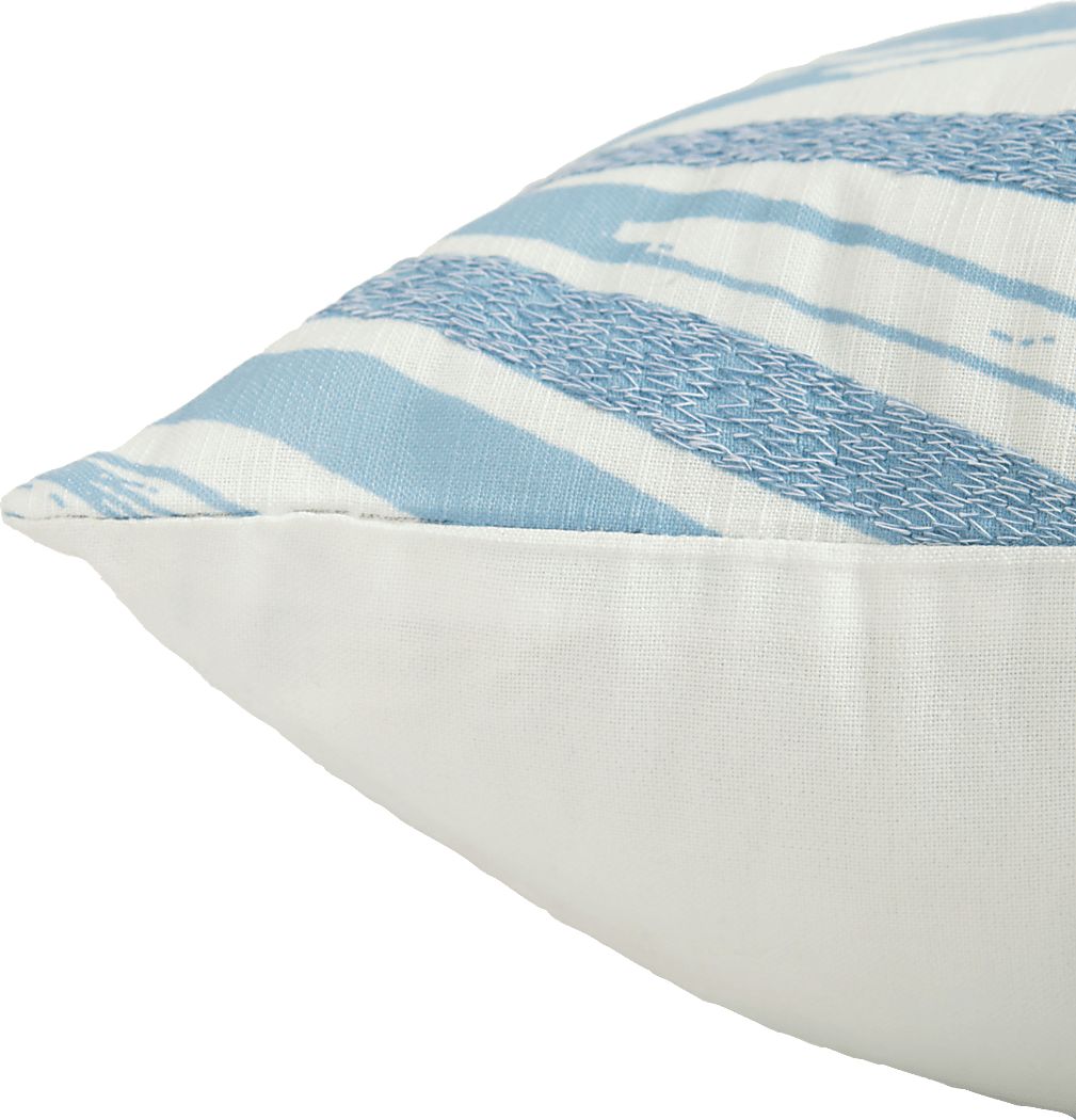 Palmus Blue Indoor/Outdoor Accent Pillow - Thumbnail 4