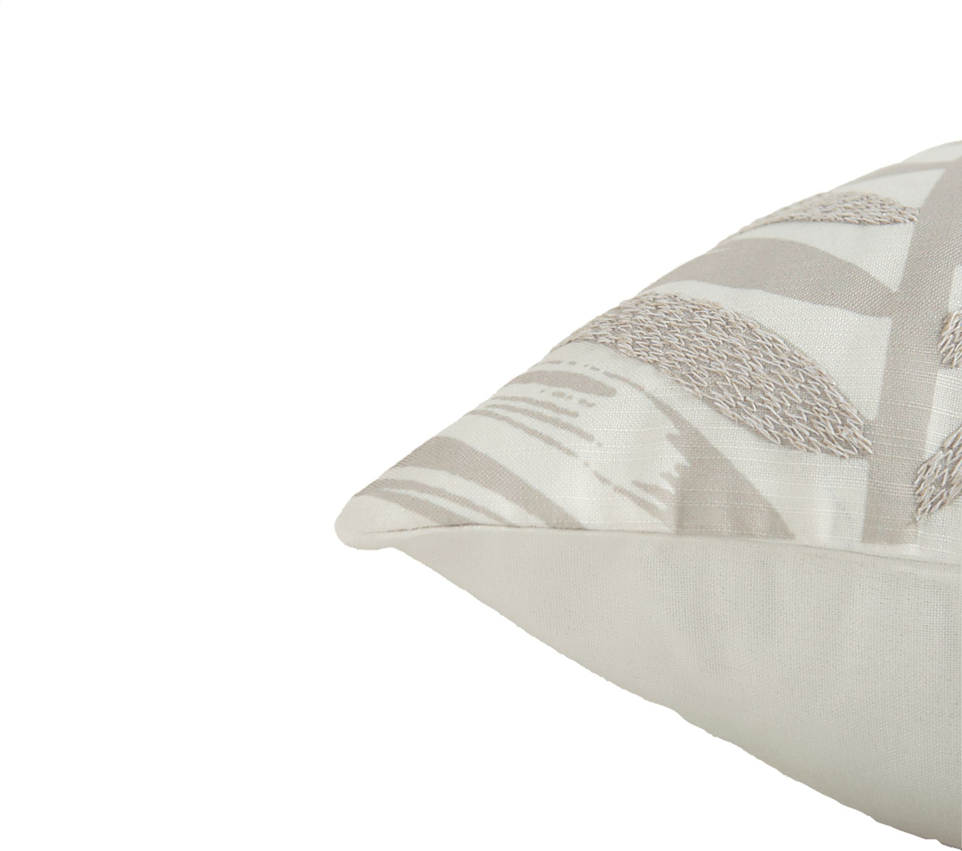 Palmus Gray Indoor/Outdoor Accent Pillow - Image 3