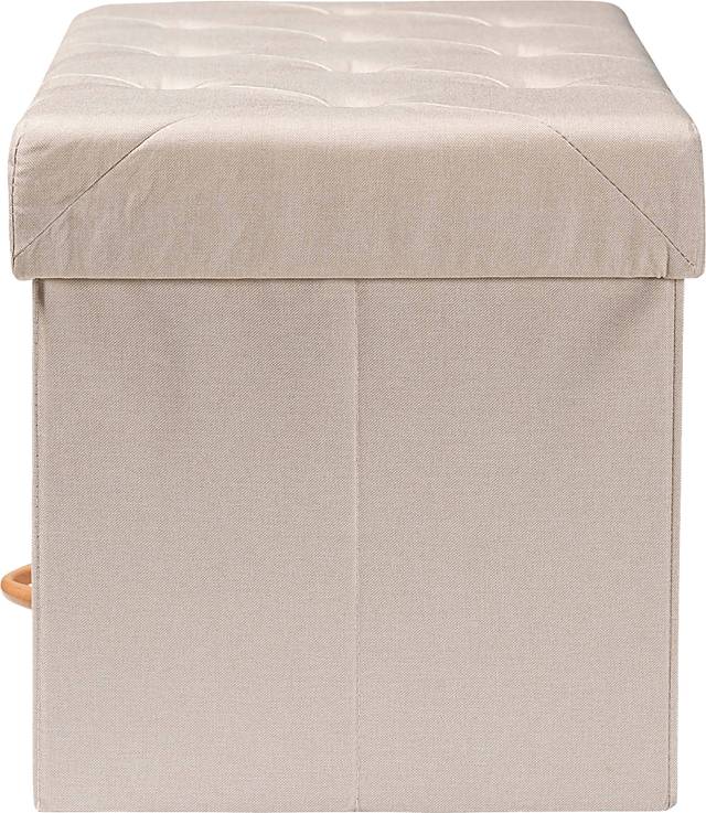 Palmya Beige Ottoman - Thumbnail - Image 4