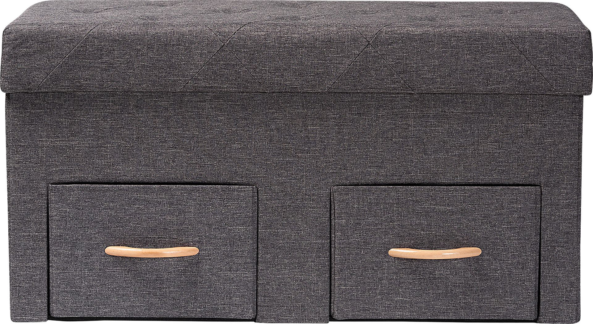 Palmya Dark Gray Ottoman - Image 3