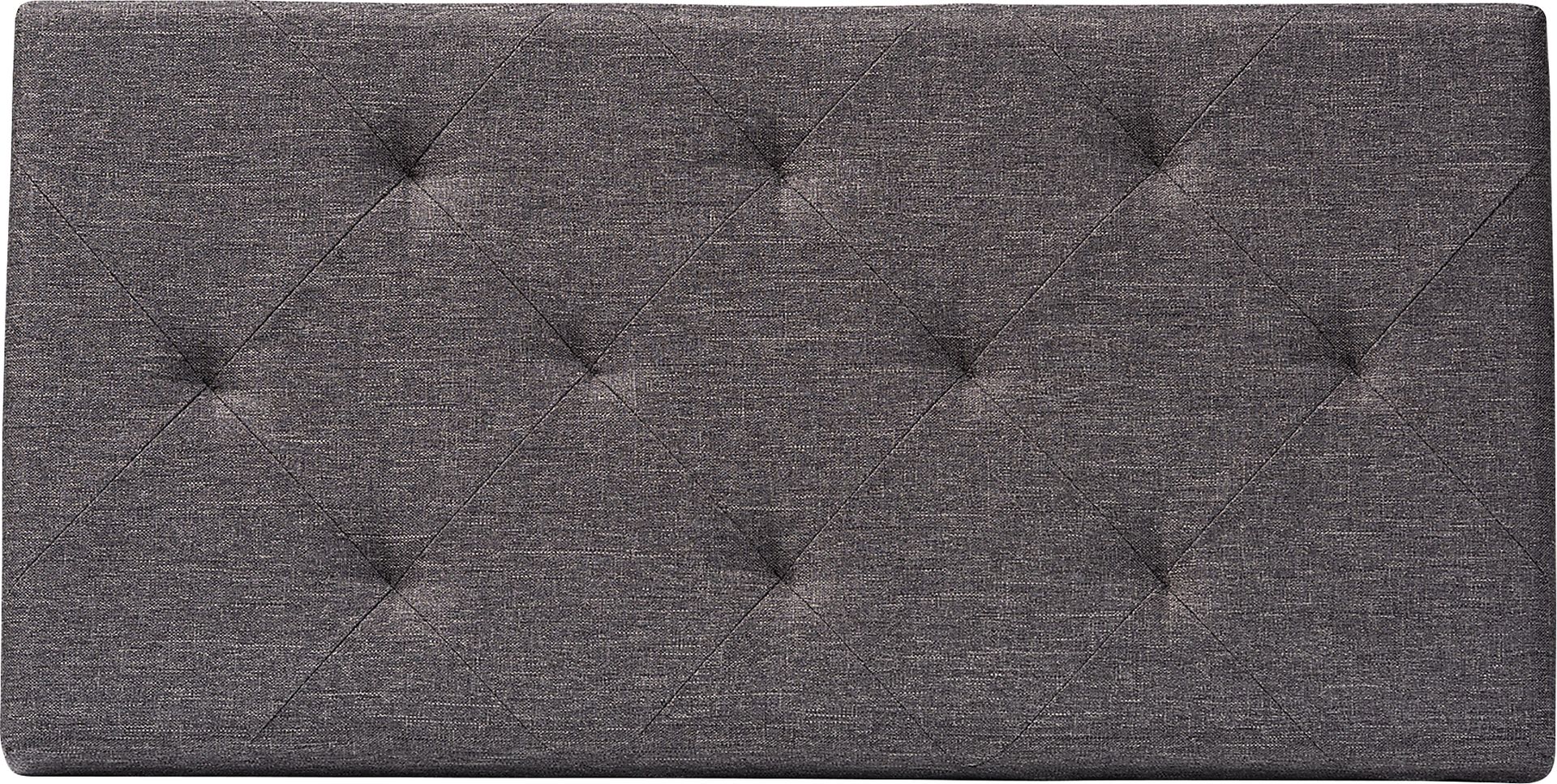 Palmya Dark Gray Ottoman - Image 6