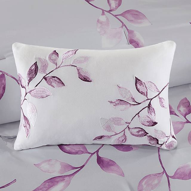 Palmyra Purple 9 Pc Queen Comforter Set - Thumbnail - Image 3