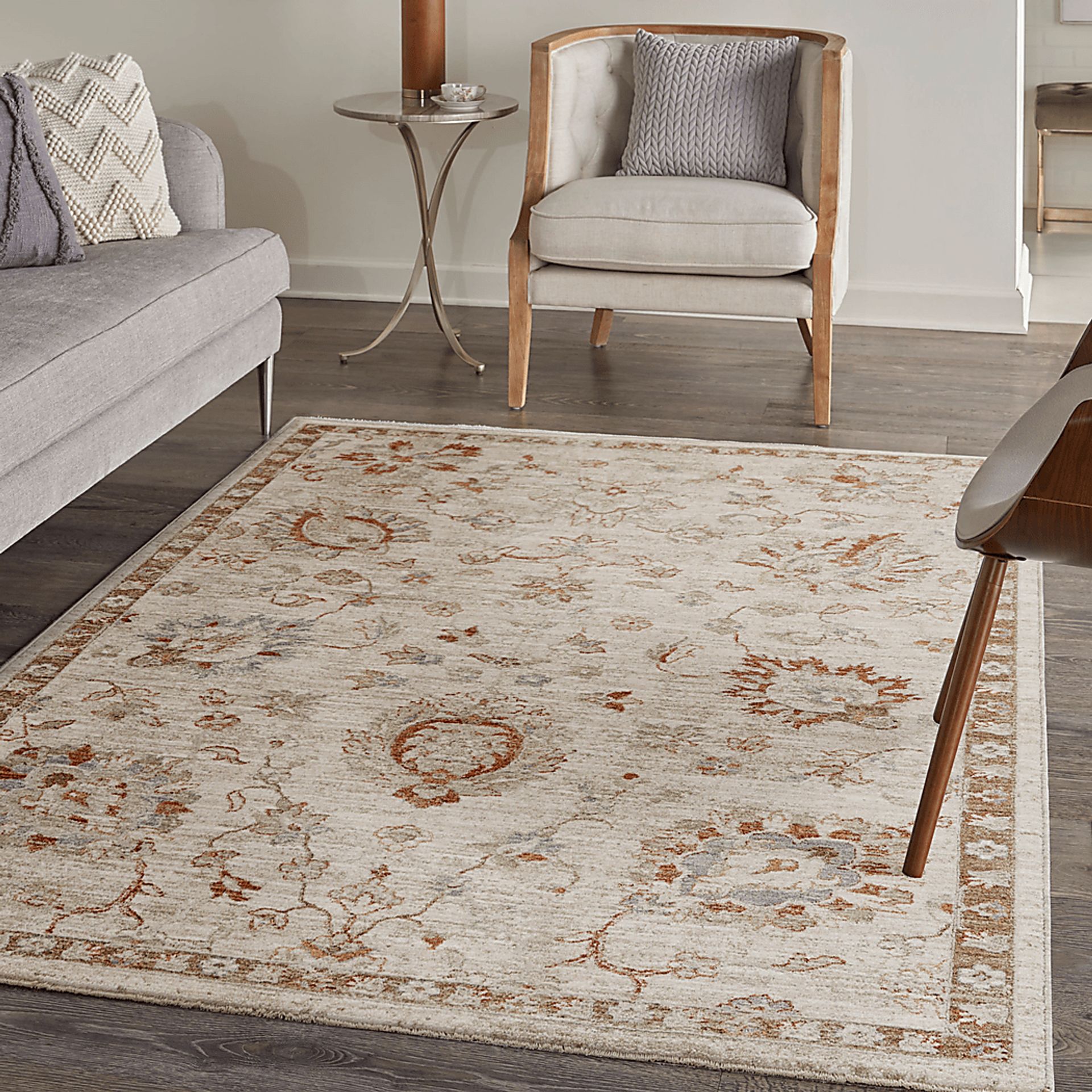 Palmyri Beige 3'11 x 5'11 Rug - Image 2