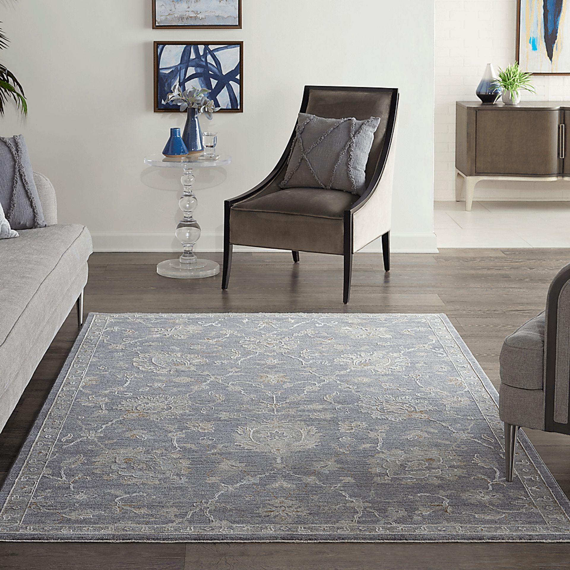 Palmyri Gray 5'3 x 7'8 Rug - Image 2