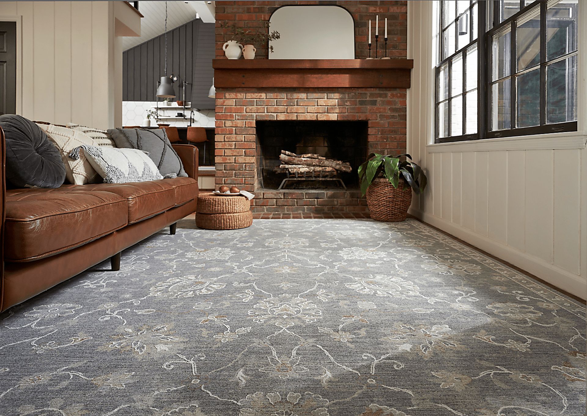 Palmyri Gray 7'10 x 10'4 Rug - Image 10