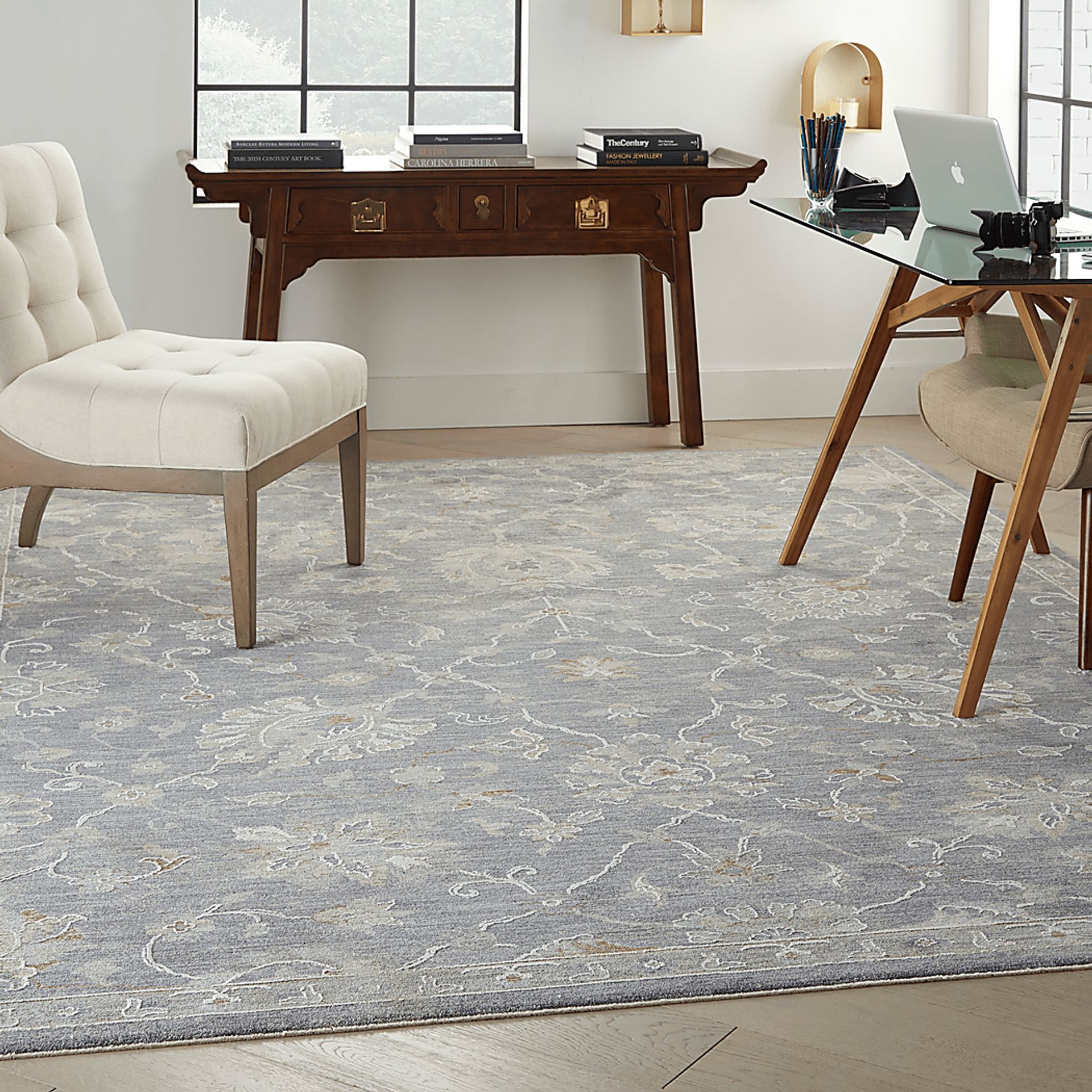 Palmyri Gray 9'3"x12'7" Rug - Image 2
