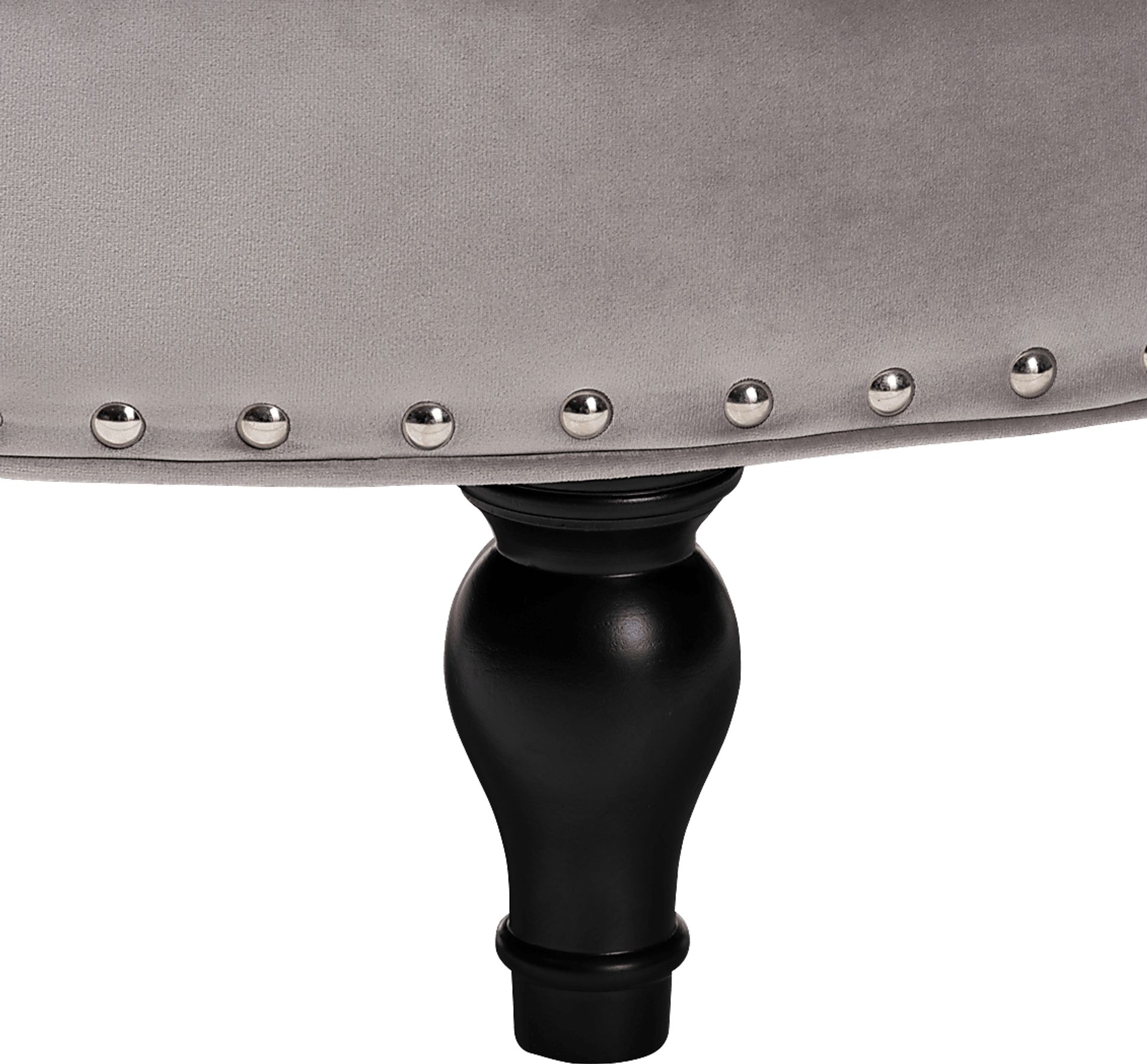 Palmyro Gray Cocktail Ottoman - Image 4