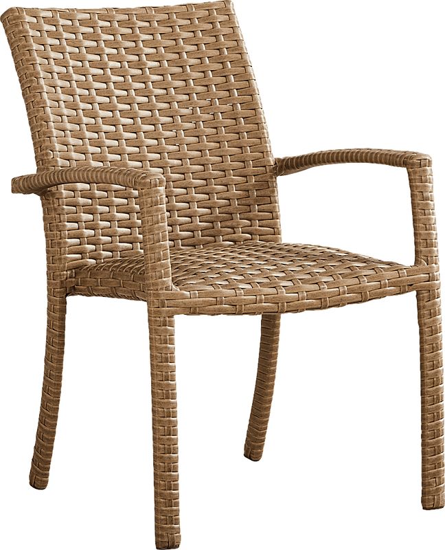 Paloma Brown Outdoor Arm Chair
