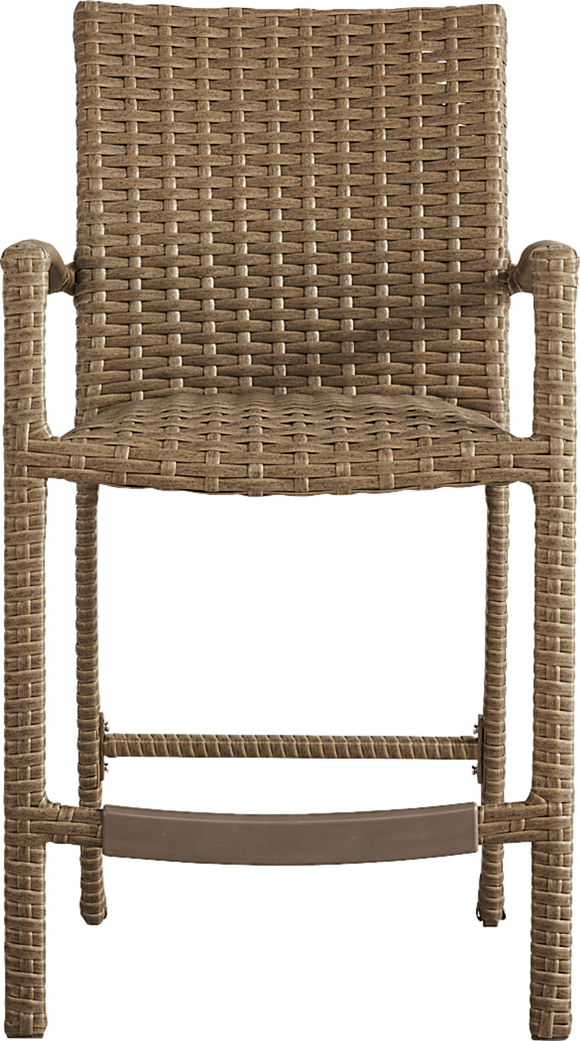 Paloma Brown 5 Pc 40 in. Square Outdoor Bar Height Dining Set - Image 4