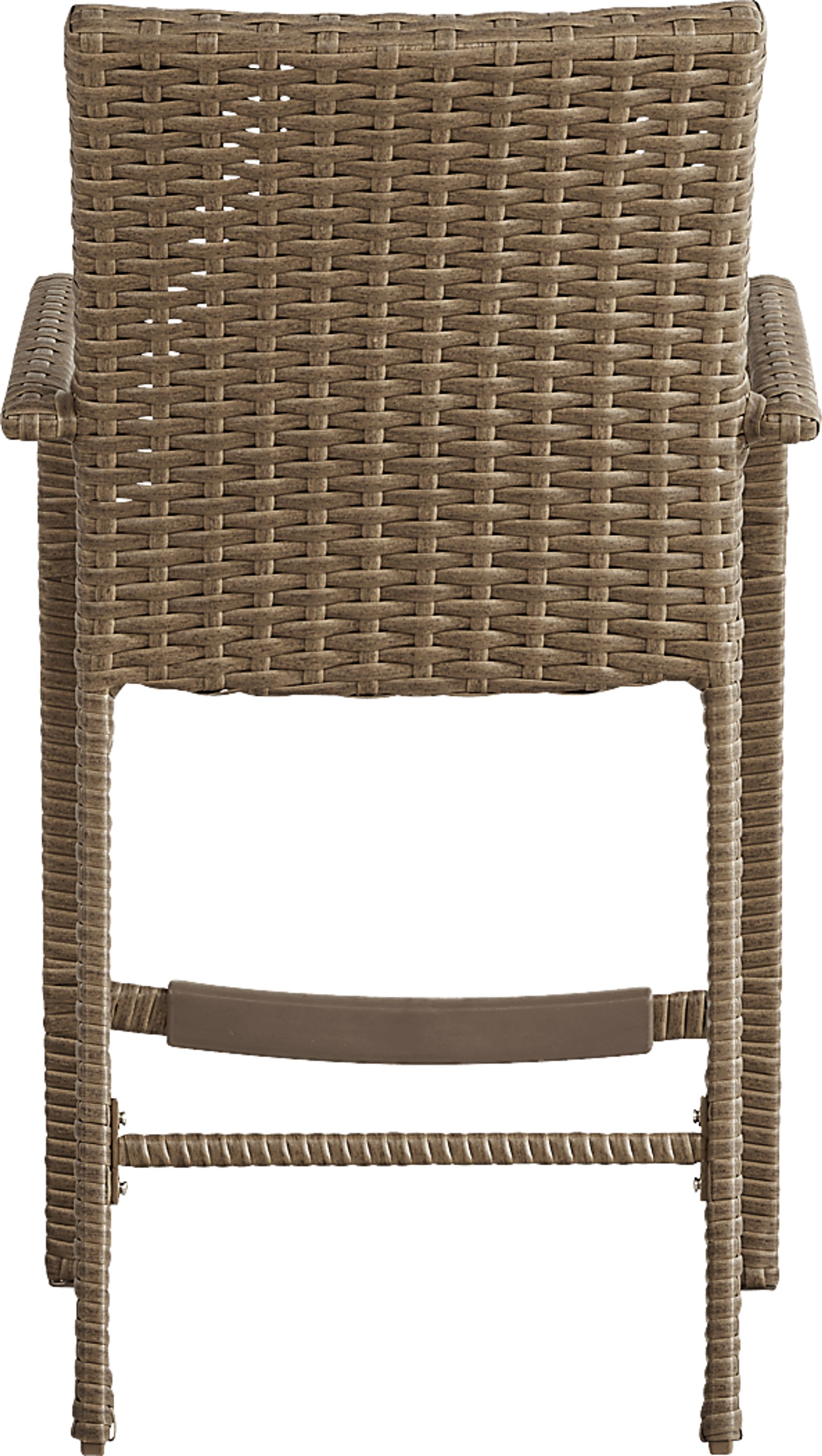 Paloma Brown 5 Pc 40 in. Square Outdoor Bar Height Dining Set - Image 5