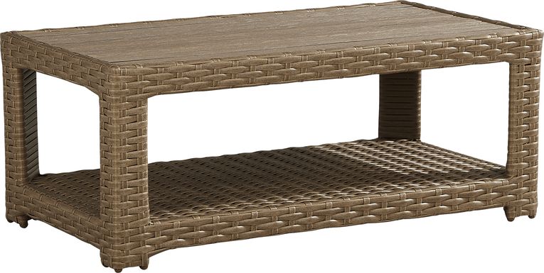 Paloma Brown Outdoor Cocktail Table