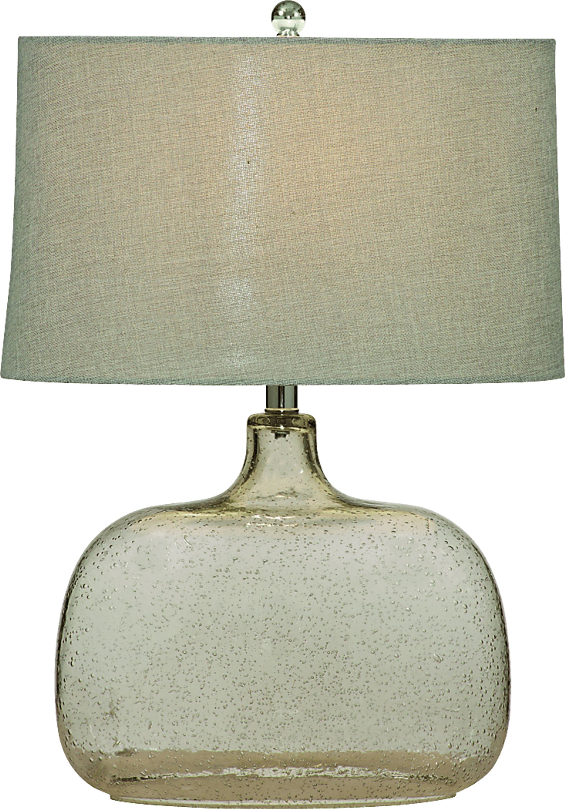 Paloma Place Seeded Glass Lamp - Image 1