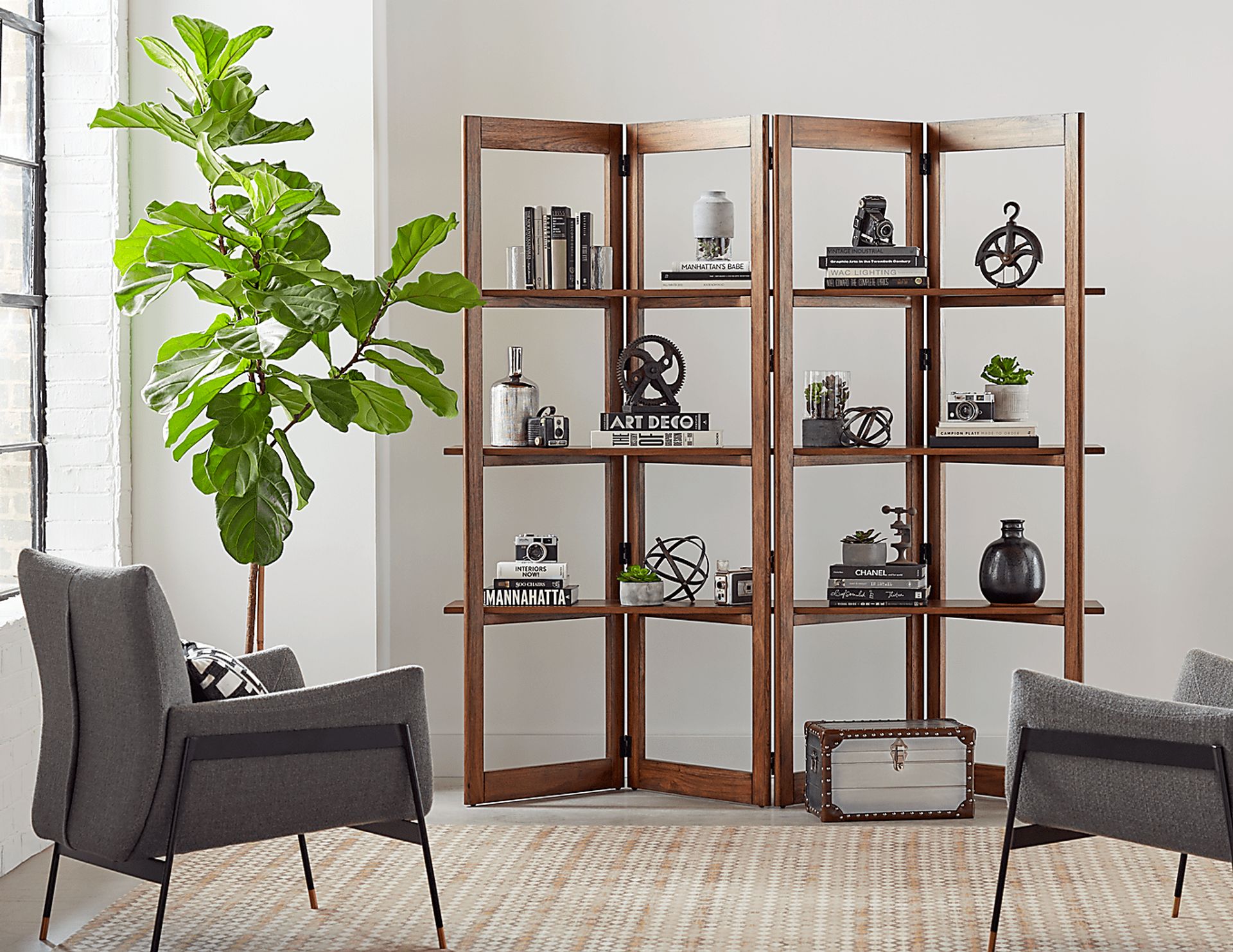 Palora Light Brown Bookcase - Image 3