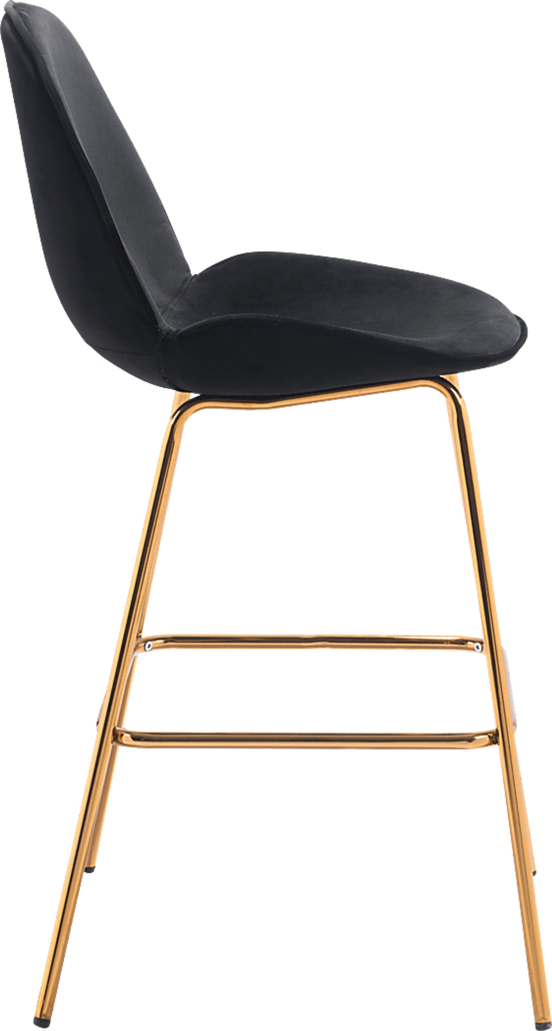 Palou Black Barstool, Set of 2 - Image 2
