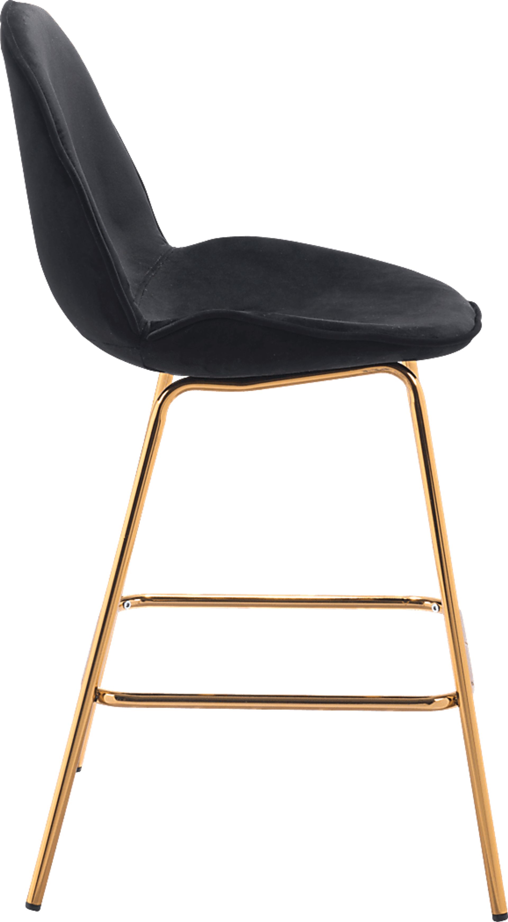 Palou Black Counter Height Stool, Set of 2 - Image 2