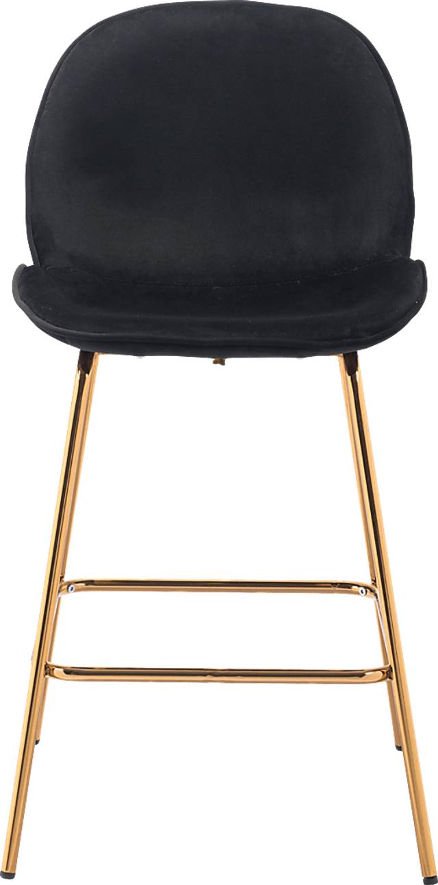 Palou Black Counter Height Stool, Set of 2 - Thumbnail - Image 3