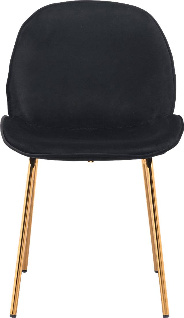 Palou Black  Side Chair, Set of 2 - Thumbnail - Image 3