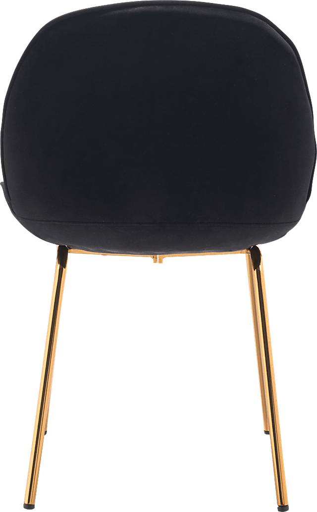 Palou Black  Side Chair, Set of 2 - Thumbnail - Image 4