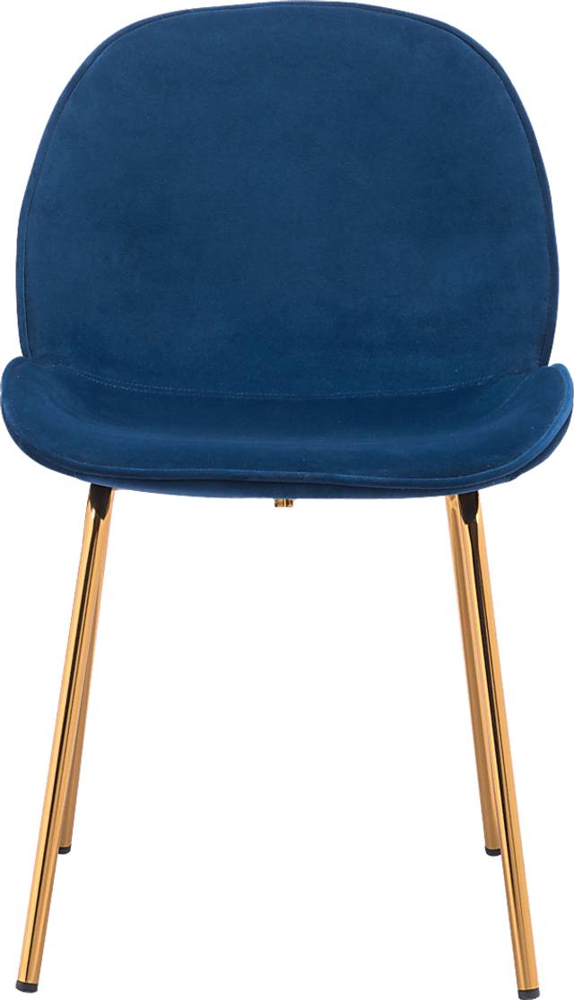 Palou Blue Side Chair, Set of 2 - Thumbnail - Image 3
