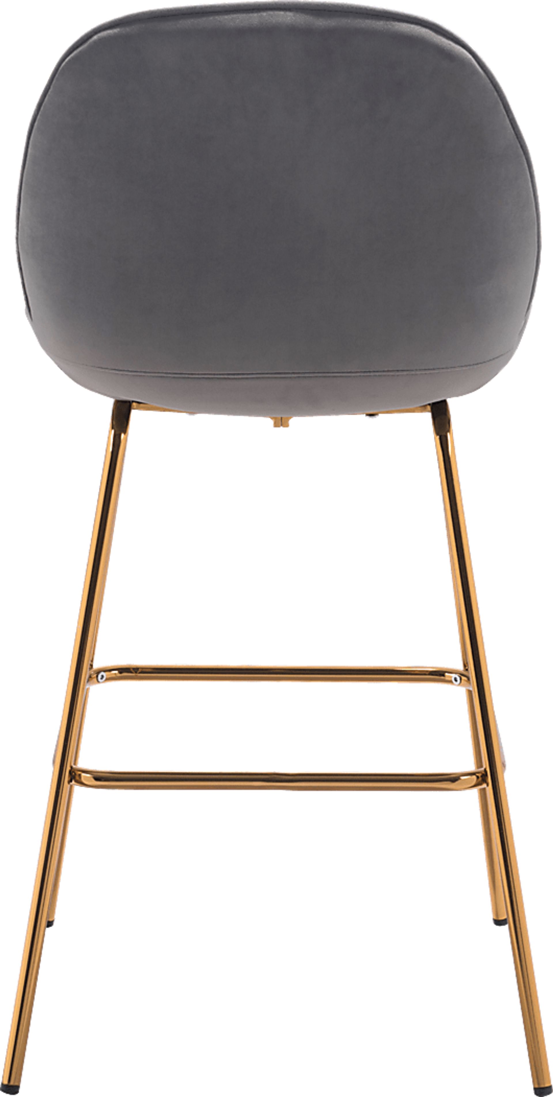 Palou Gray Barstool, Set of 2 - Image 4