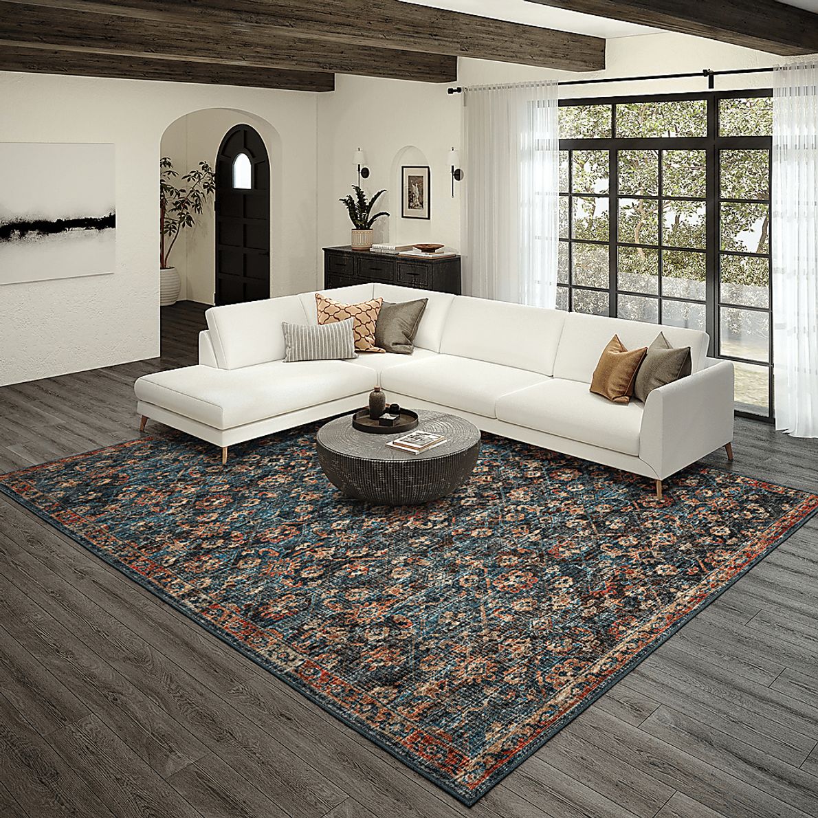 Palumar Blue 8' x 10' Rug