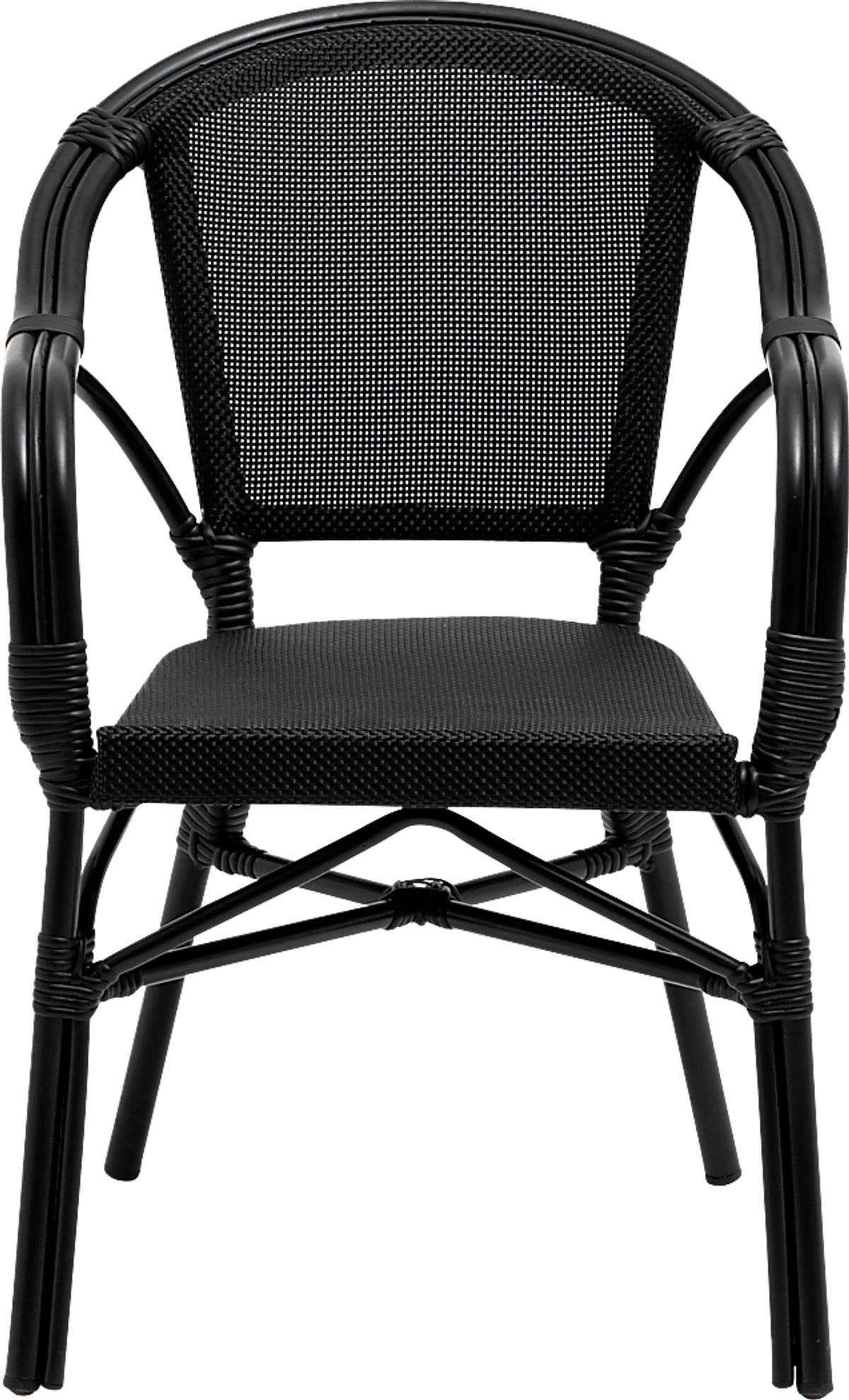 Palumbo I Black Polyester Fabric Arm Chair, Set Of 2 Rooms to Go