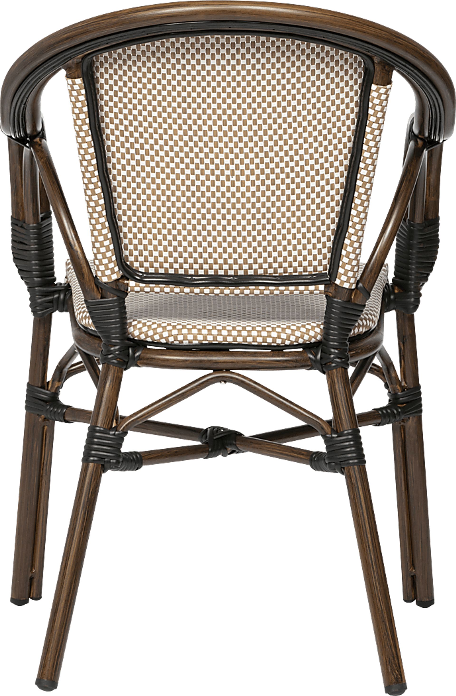 Palumbo II Brown Arm Chair, Set of 2 - Image 7