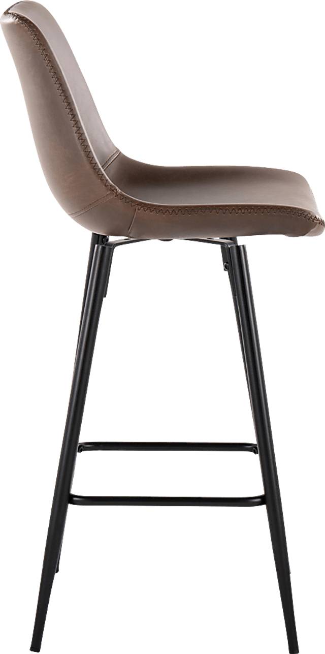 Pamco Espresso Counter Height Stool, Set of 2 - Thumbnail - Image 4