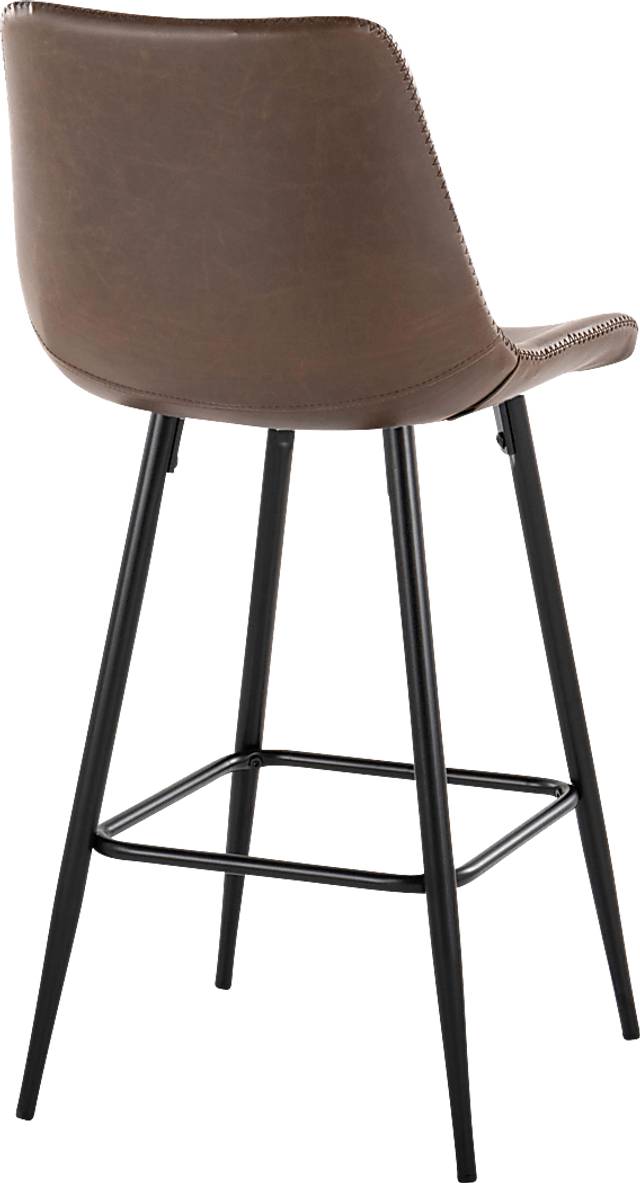 Pamco Espresso Counter Height Stool, Set of 2 - Thumbnail - Image 5