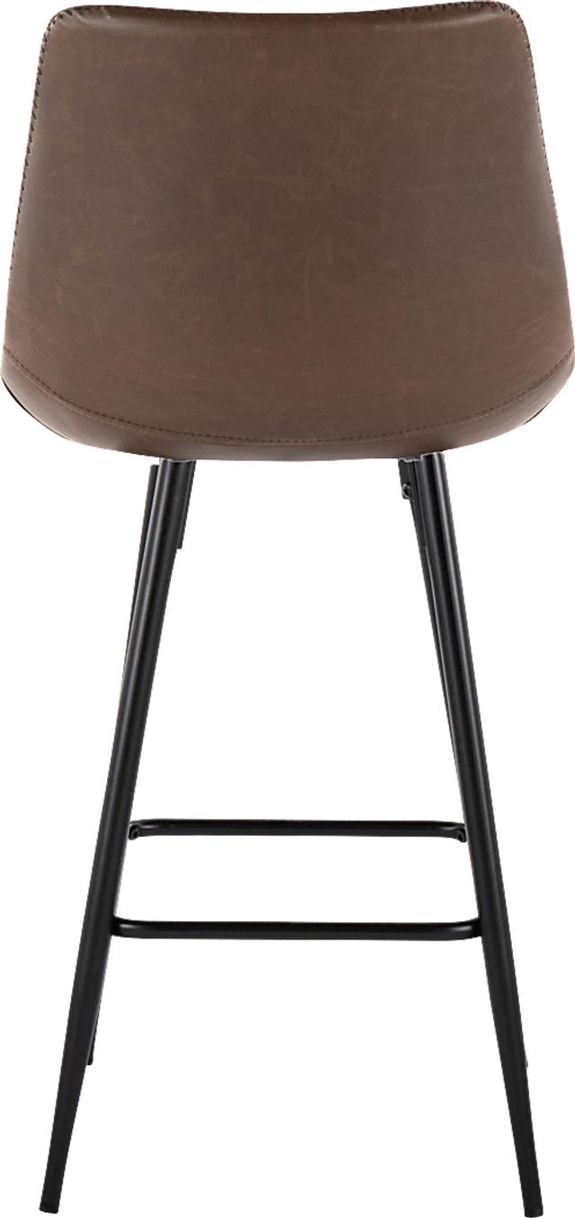 Pamco Espresso Counter Height Stool, Set of 2 - Thumbnail - Image 6