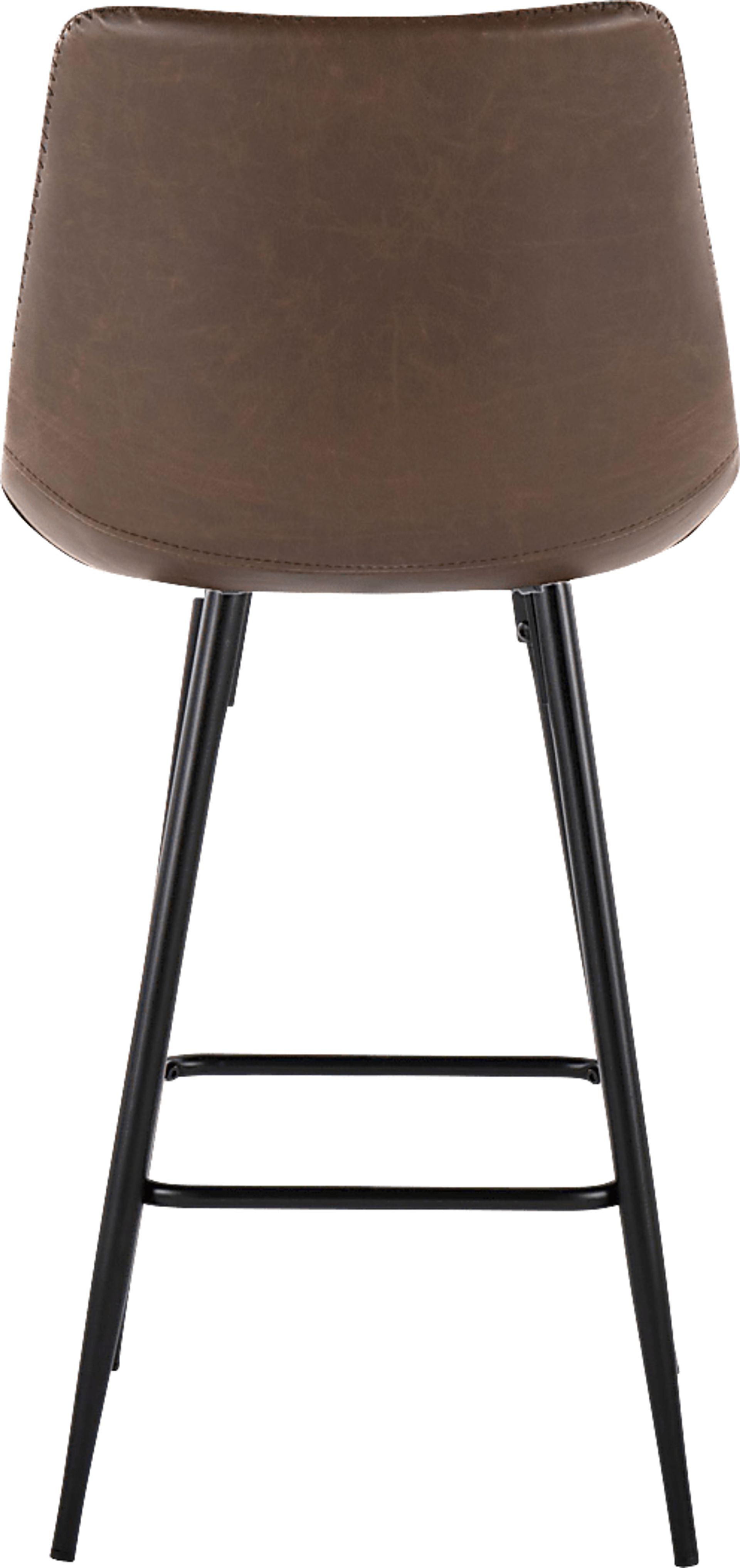 Pamco Espresso Counter Height Stool, Set of 2 - Image 6