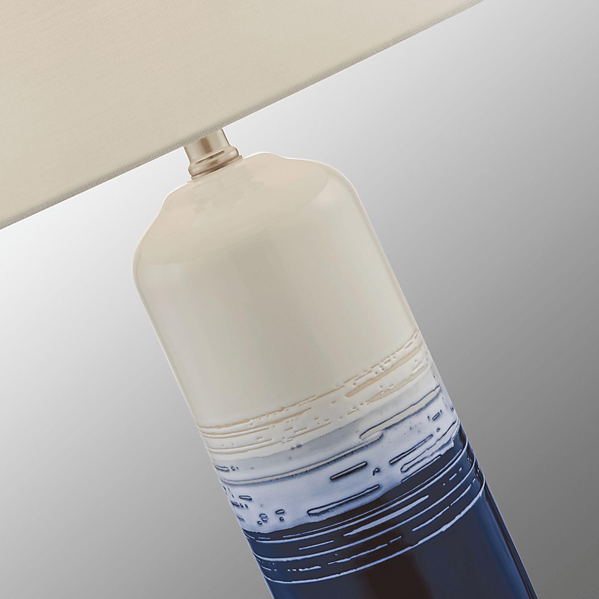 Pamie Place Blue Table Lamps, Set of 2 - Image 3