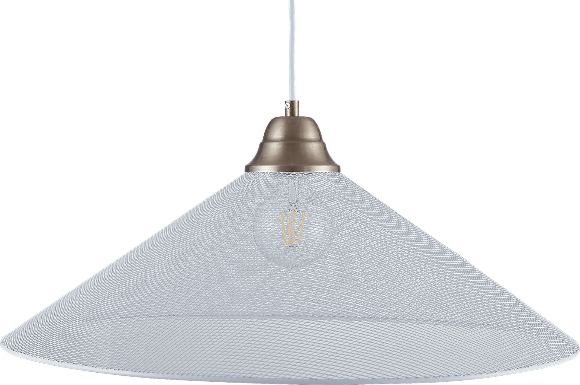 Pamlico White Pendant - Image 1