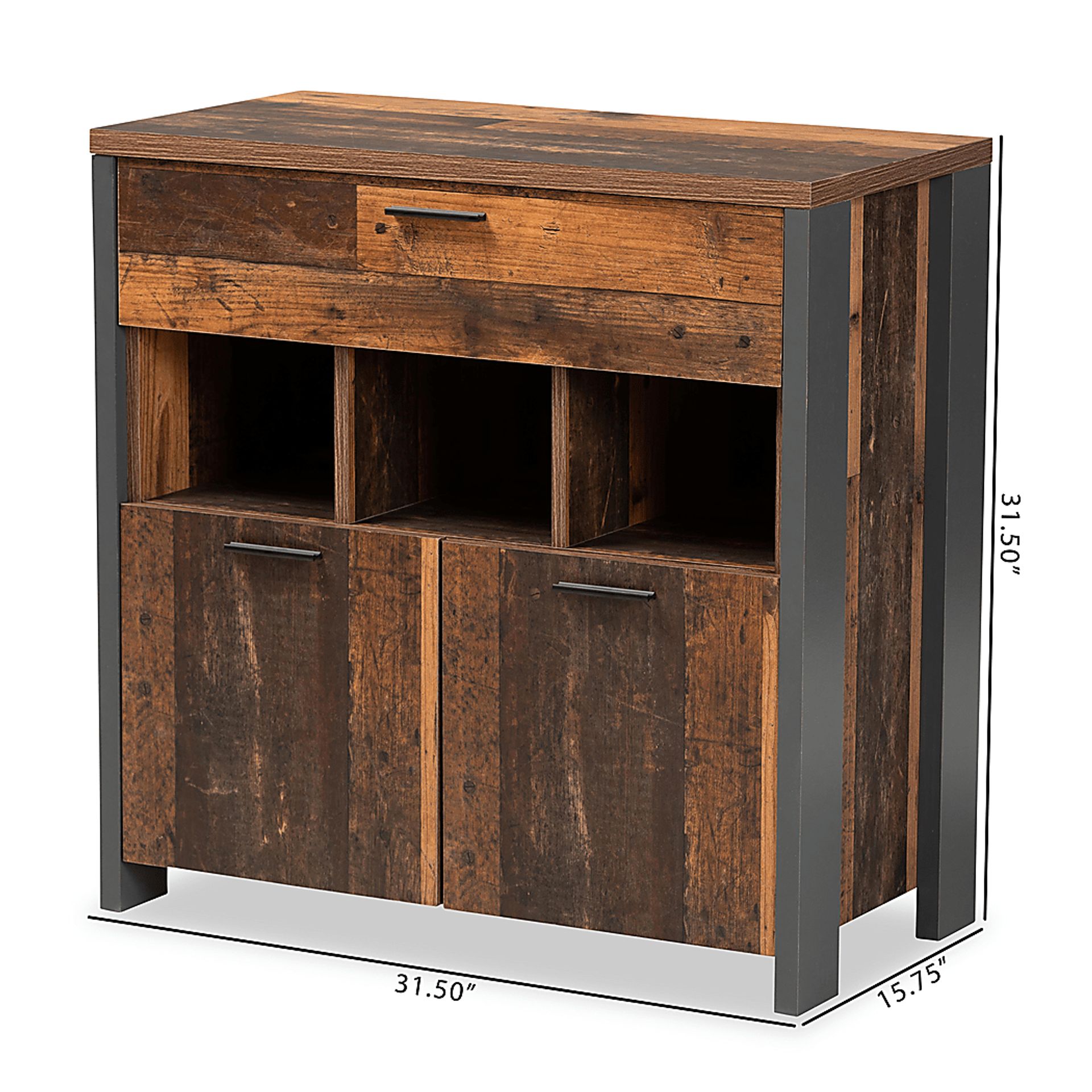 Pamrick Brown Sideboard - Image 9