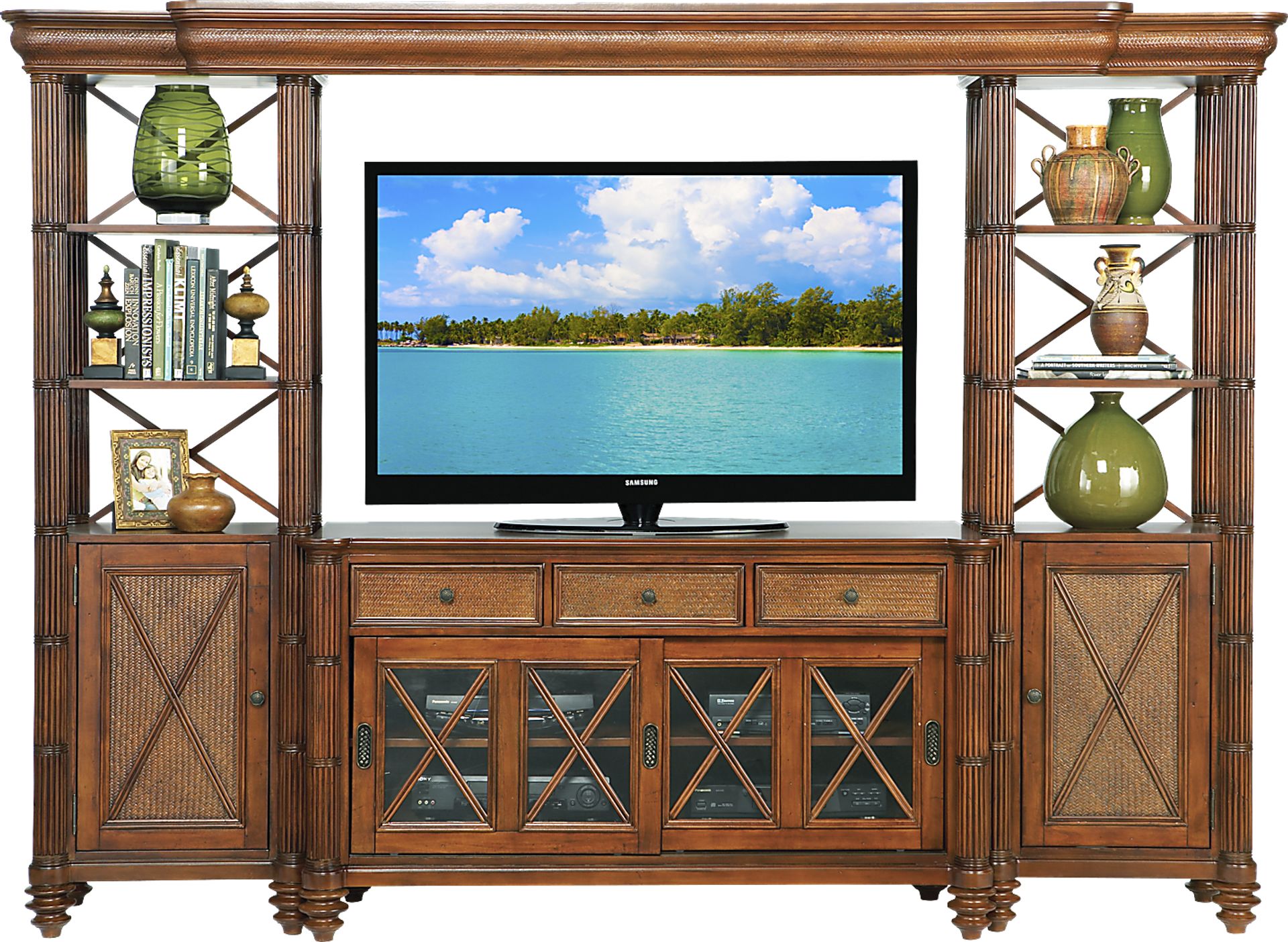Panama Jack Island Park 4 Pc Wall Unit - Image 1
