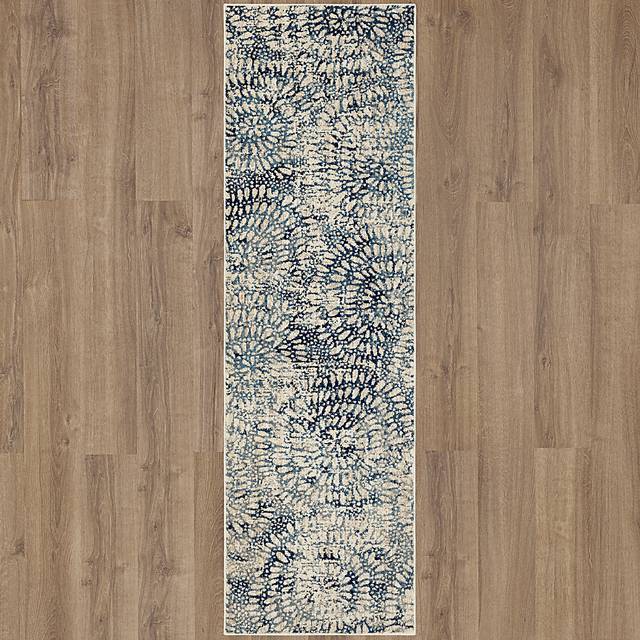 Panavista Aqua 2'4 x 7'10 Rug - Thumbnail - Image 2