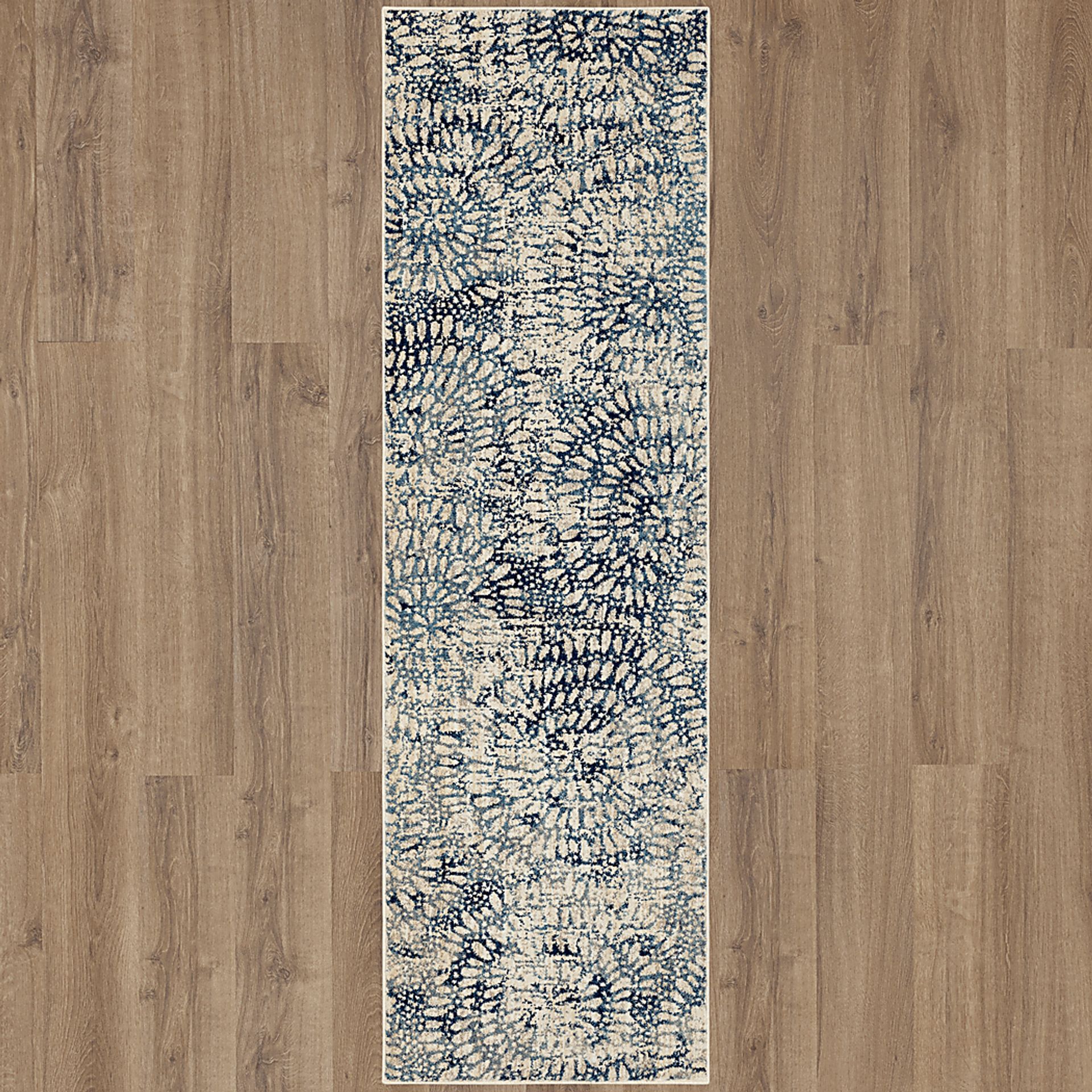 Panavista Aqua 2'4 x 7'10 Rug - Image 2