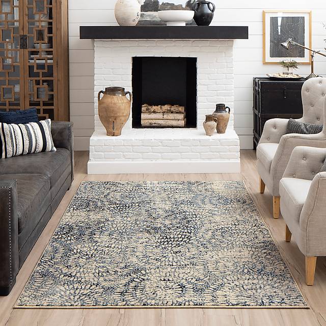 Panavista Aqua 8' x 11' Rug - Thumbnail - Image 2